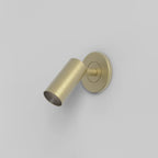 1407005 Micro Recess Unswitched LED Reading Light Matt Gold (S)