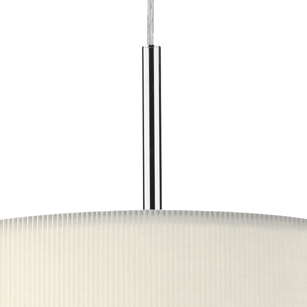 Dar ZAR1733 Zaragoza 3 Light Pendant Cream