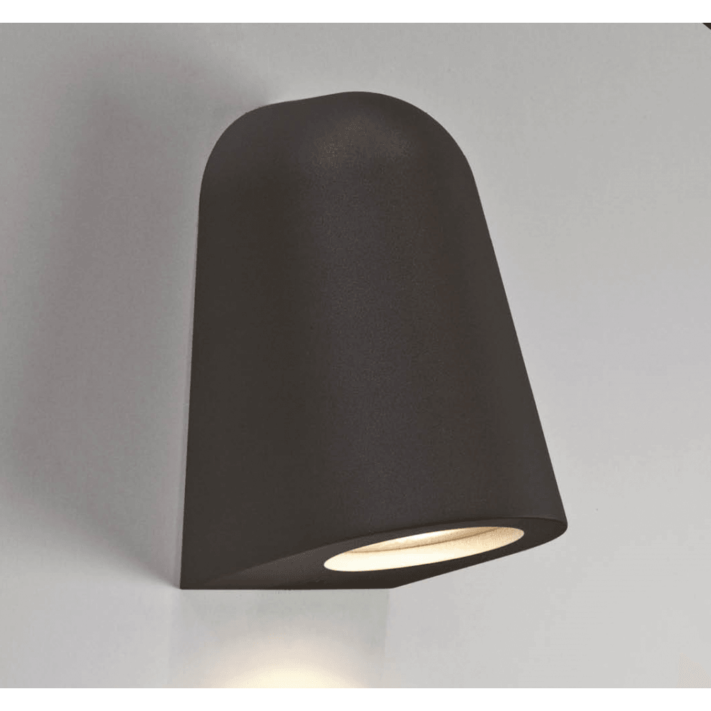 Mast  Light Outdoor Wall  Light Textured Black