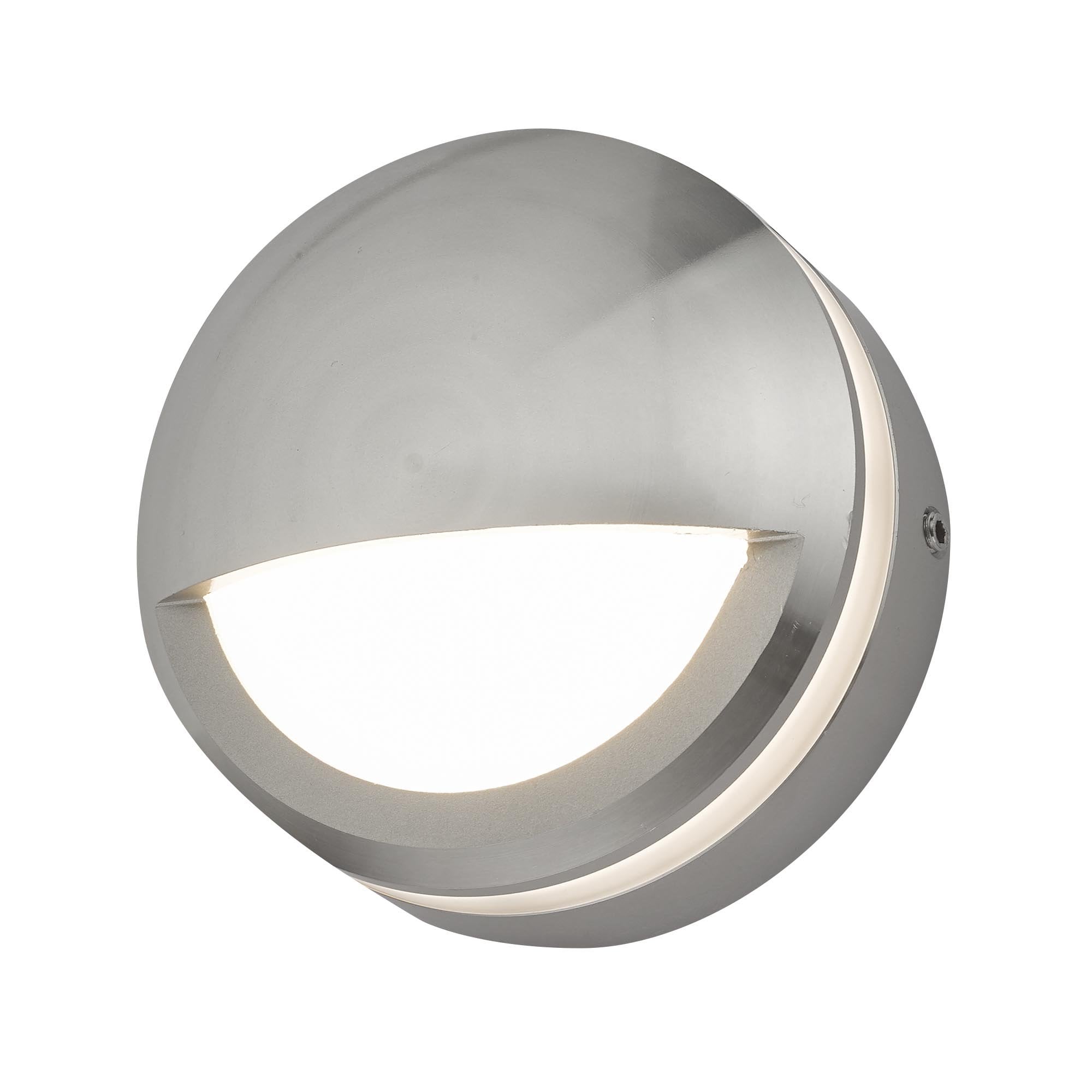 Dar AKO3268 Akos Wall Light Aluminium Eyelid IP65 LED