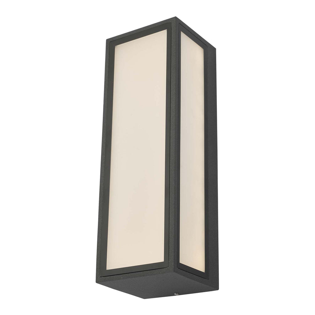Dar ARH2139 Arham 1 Light Wall Light Anthracite IP65 LED