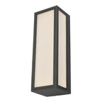 Dar ARH2139 Arham 1 Light Wall Light Anthracite IP65 LED