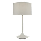 Dar FUN4239 Funchal Table Lamp Grey With Shade