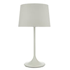 Dar FUN4239 Funchal Table Lamp Grey With Shade