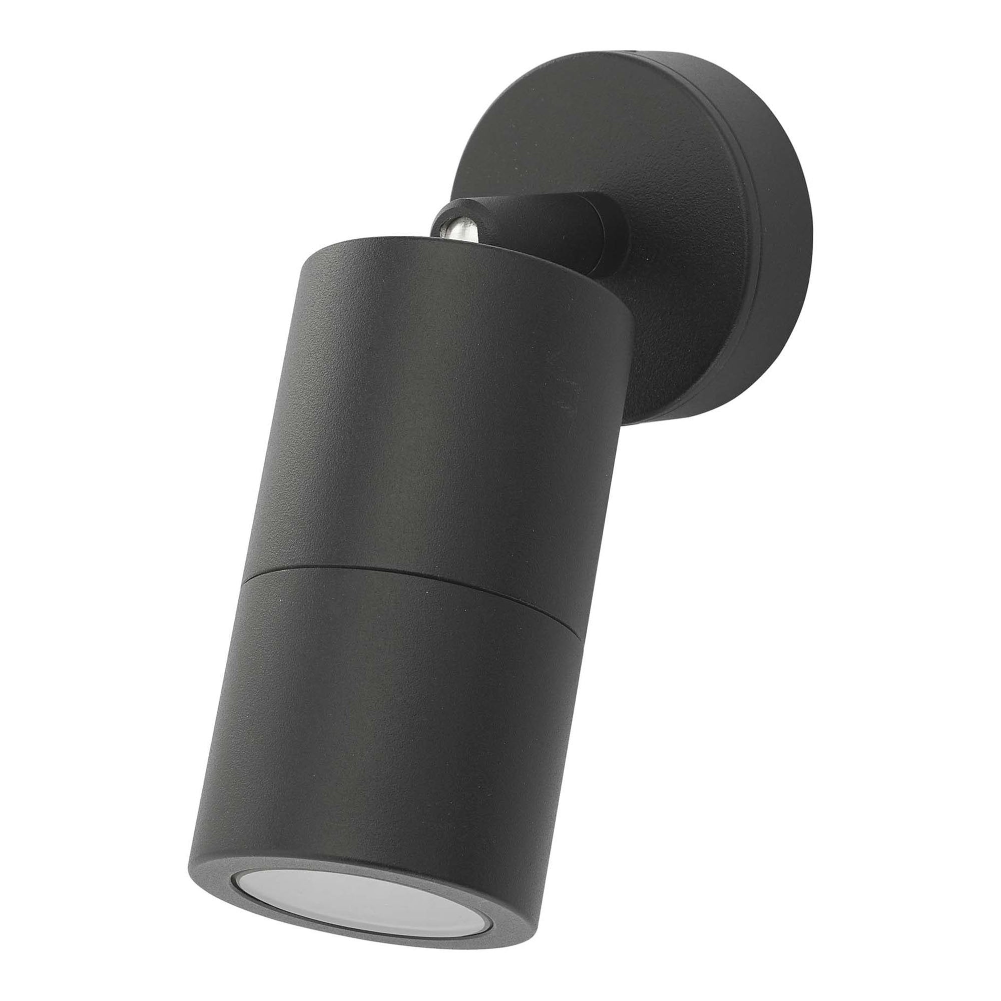 Dar ORT0722 Ortega 1 Light Wall Light Black IP65 (S)