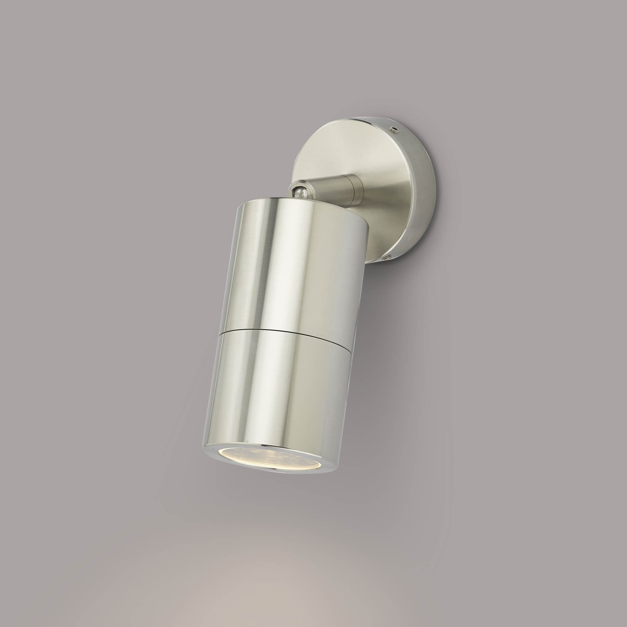 Dar ORT0768 Ortega 1 Light Wall Light Aluminium IP65