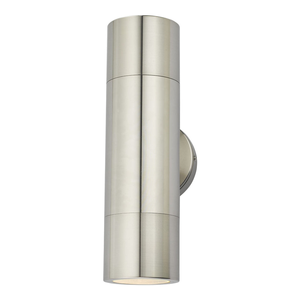Dar ORT3268 Ortega 2 Light Wall Light Aluminium IP65