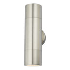 Dar ORT3268 Ortega 2 Light Wall Light Aluminium IP65