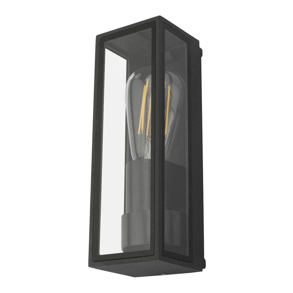 Dar TAR1639 Taryn 1 Light Wall Light Anthracite IP65