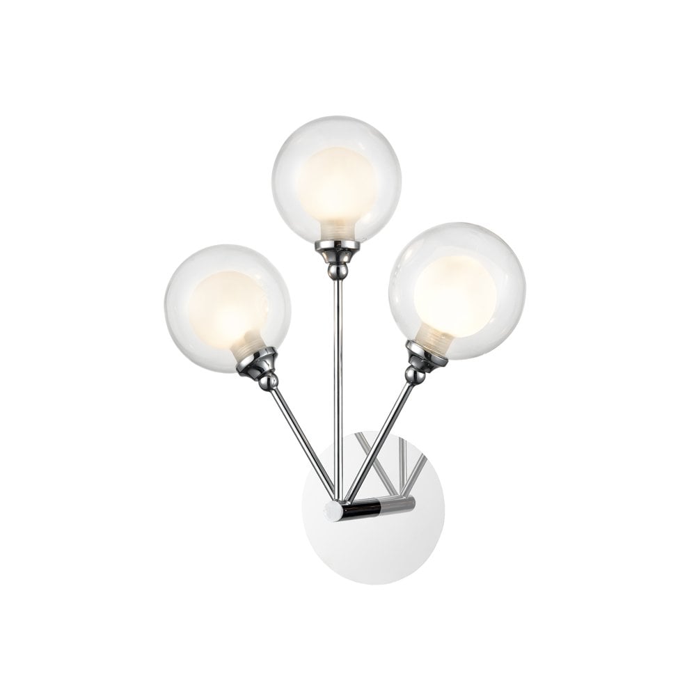 FL2401-3 3 Light Wall Bracket Chrome (SD)