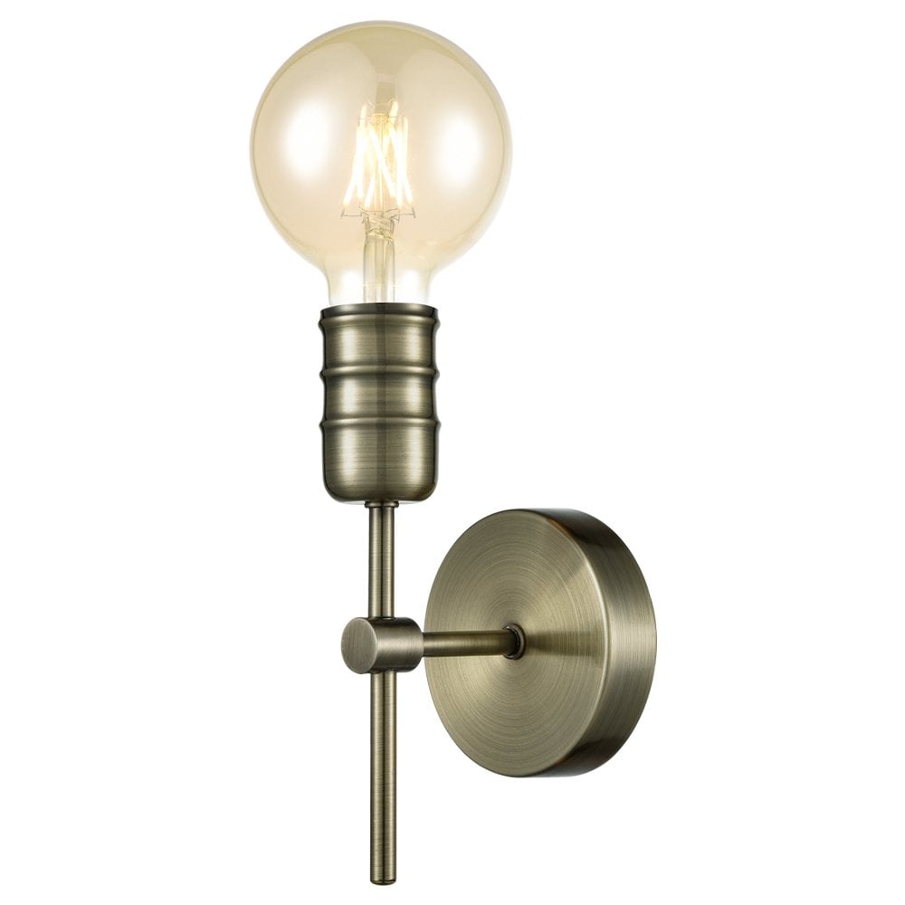 FL2407-1 1 Light Wall Bracket Antique Brass