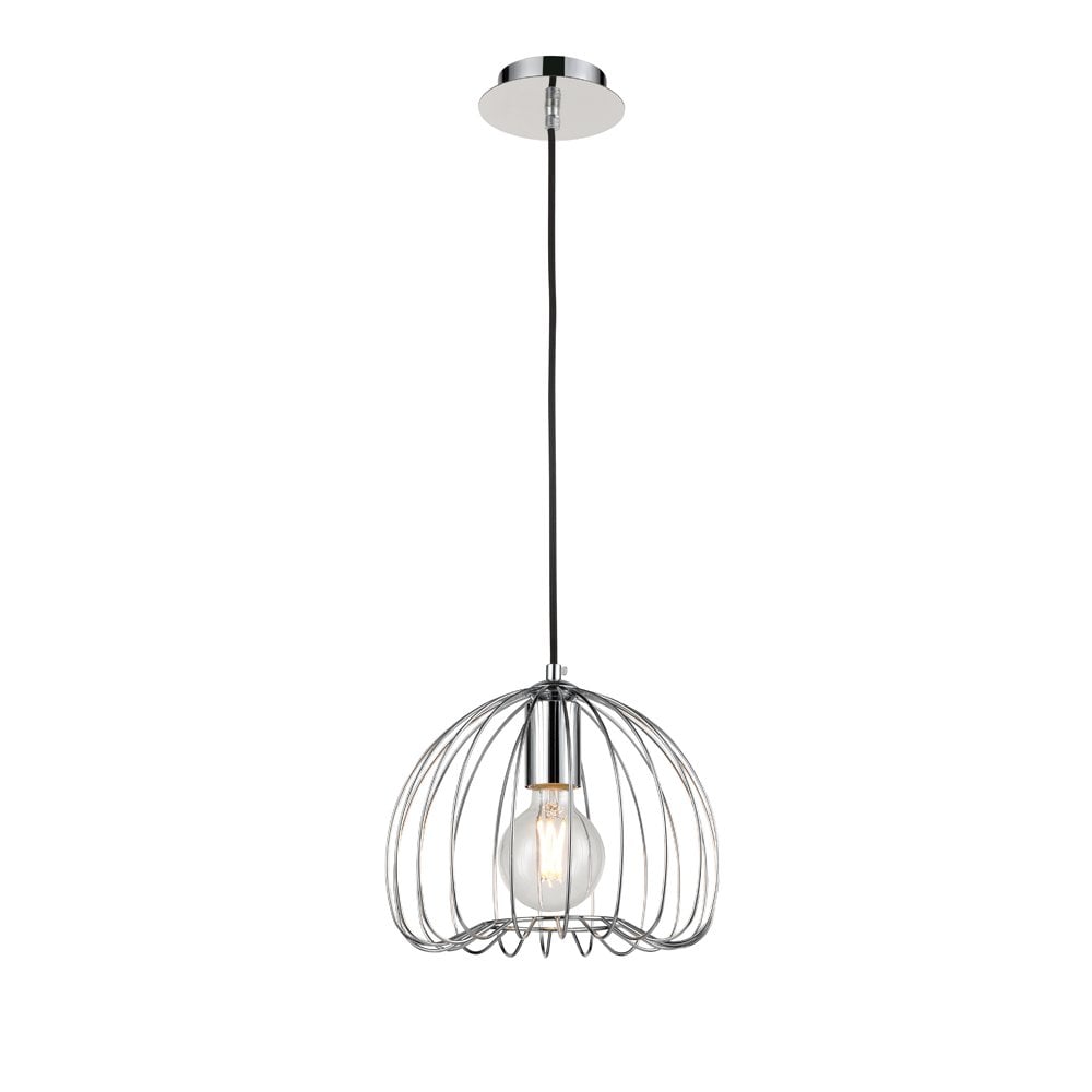 PCH173 Tropic 1 Light Pendant Chrome (SD)