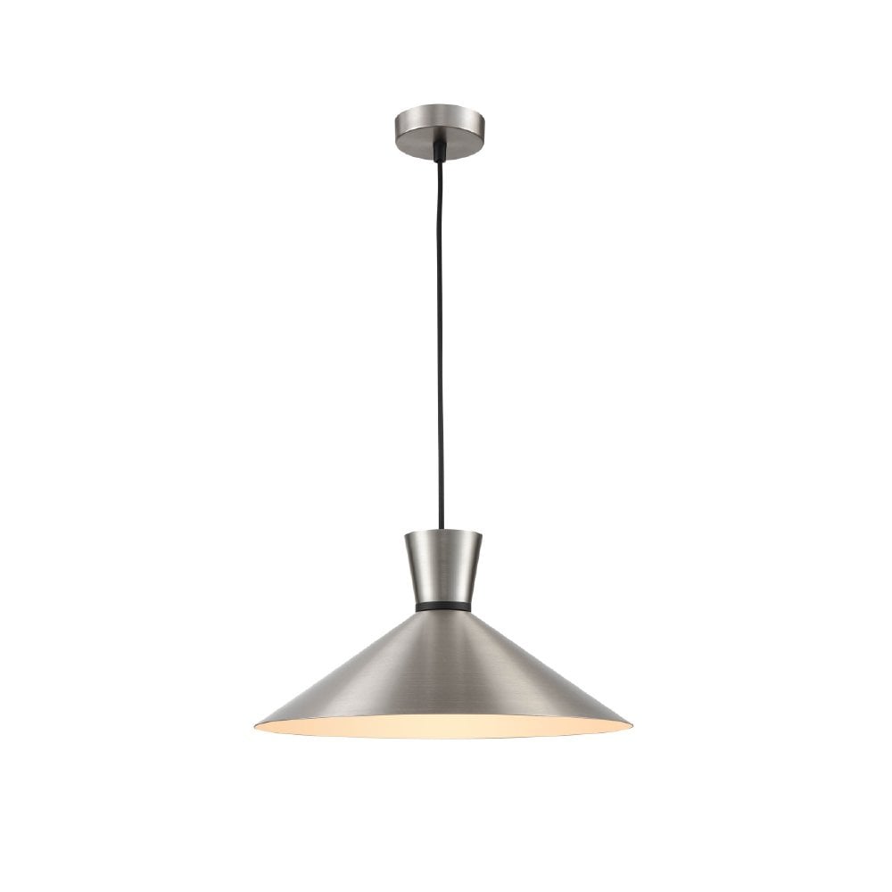 PCH211 Happy 1 Light Pendant Satin Nickel
