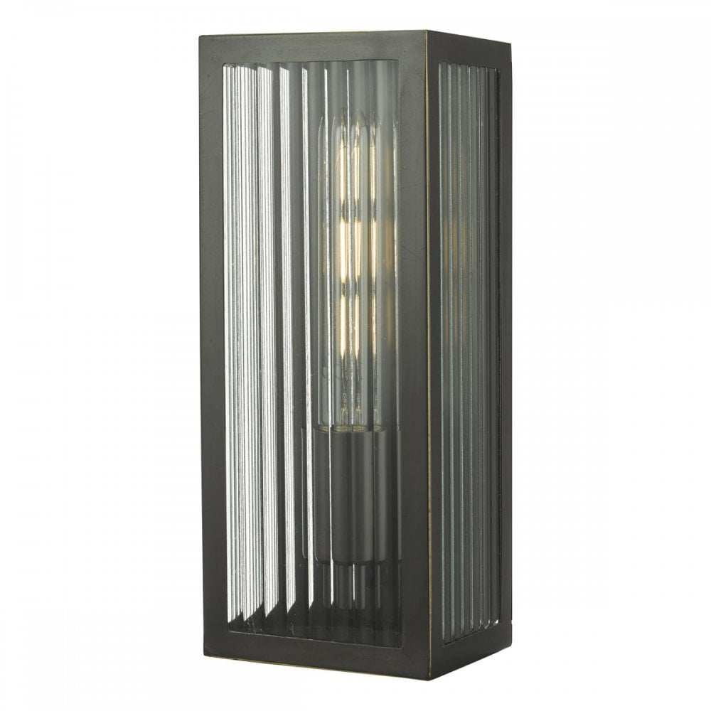 KEE5263 Keegan Outdoor Small Wall Light Rubbed Bronze