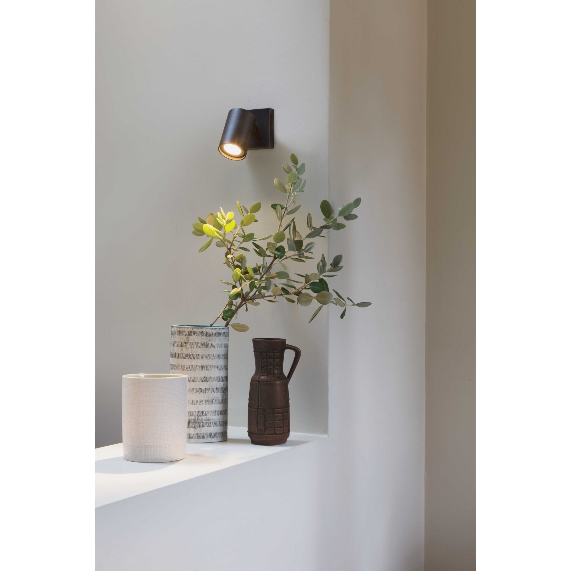 Ascoli Single Spotlight Matt Black