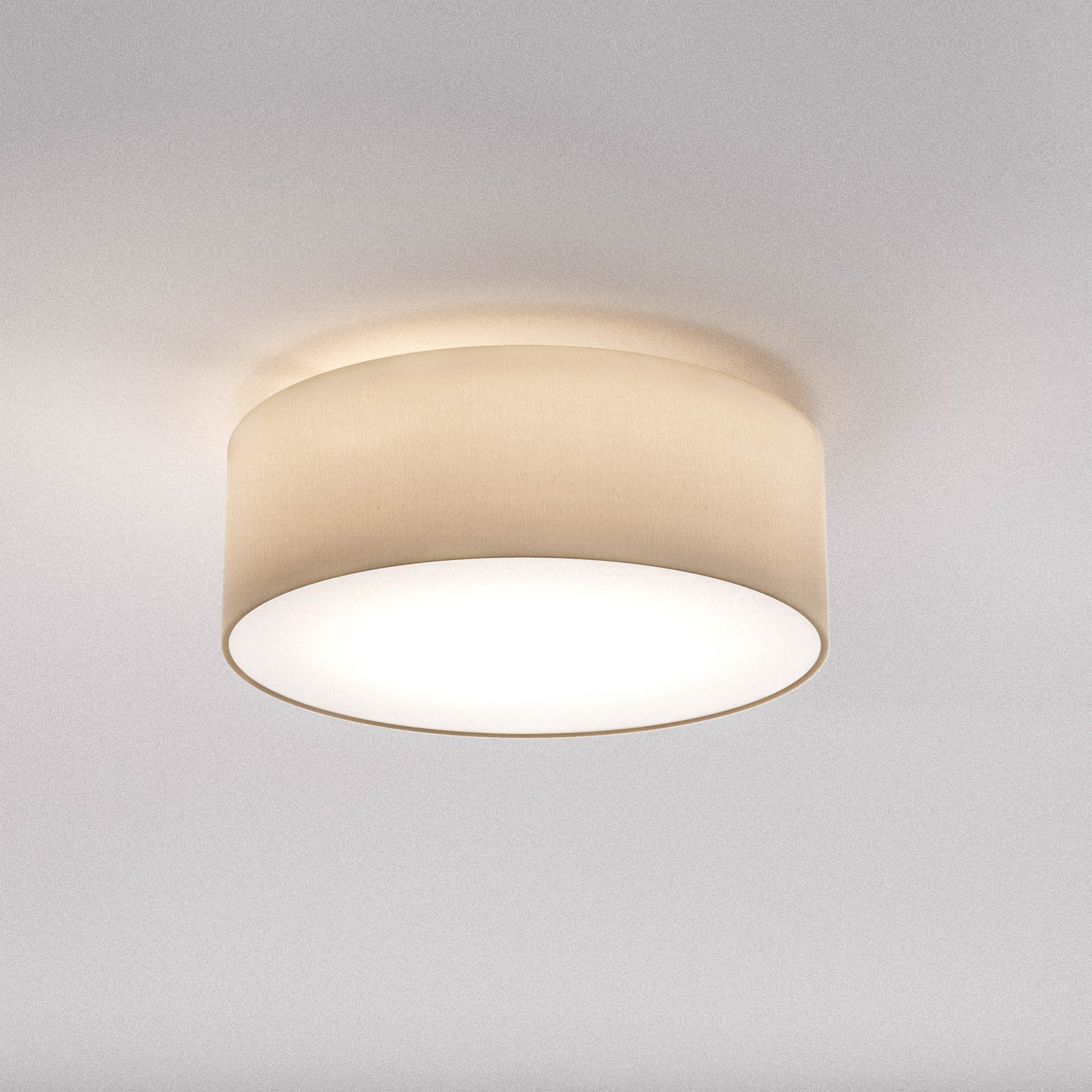 1421002 Cambria 380 Ceiling Light Putty Fabric