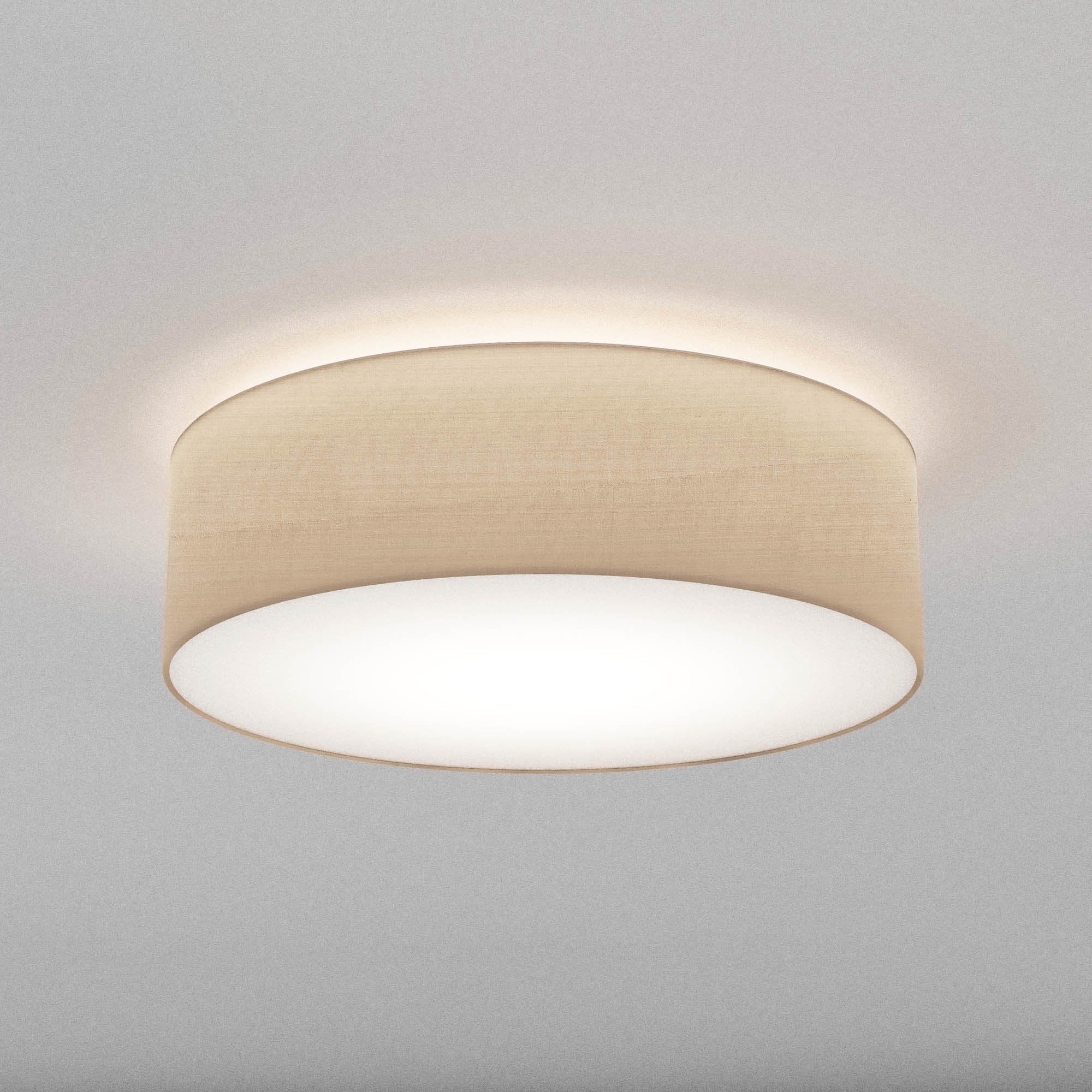 1421008 Cambria 580 3 Light Ceiling Light Putty Fabric