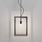 1095033 Homefield Pendant 450 Outdoor Pendant Light Textured Black