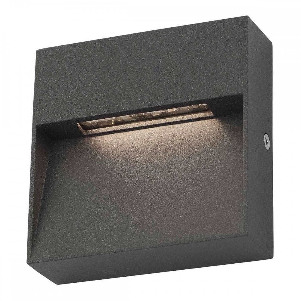 Yukon LED Wall  Light Square Eyelid Anthracite