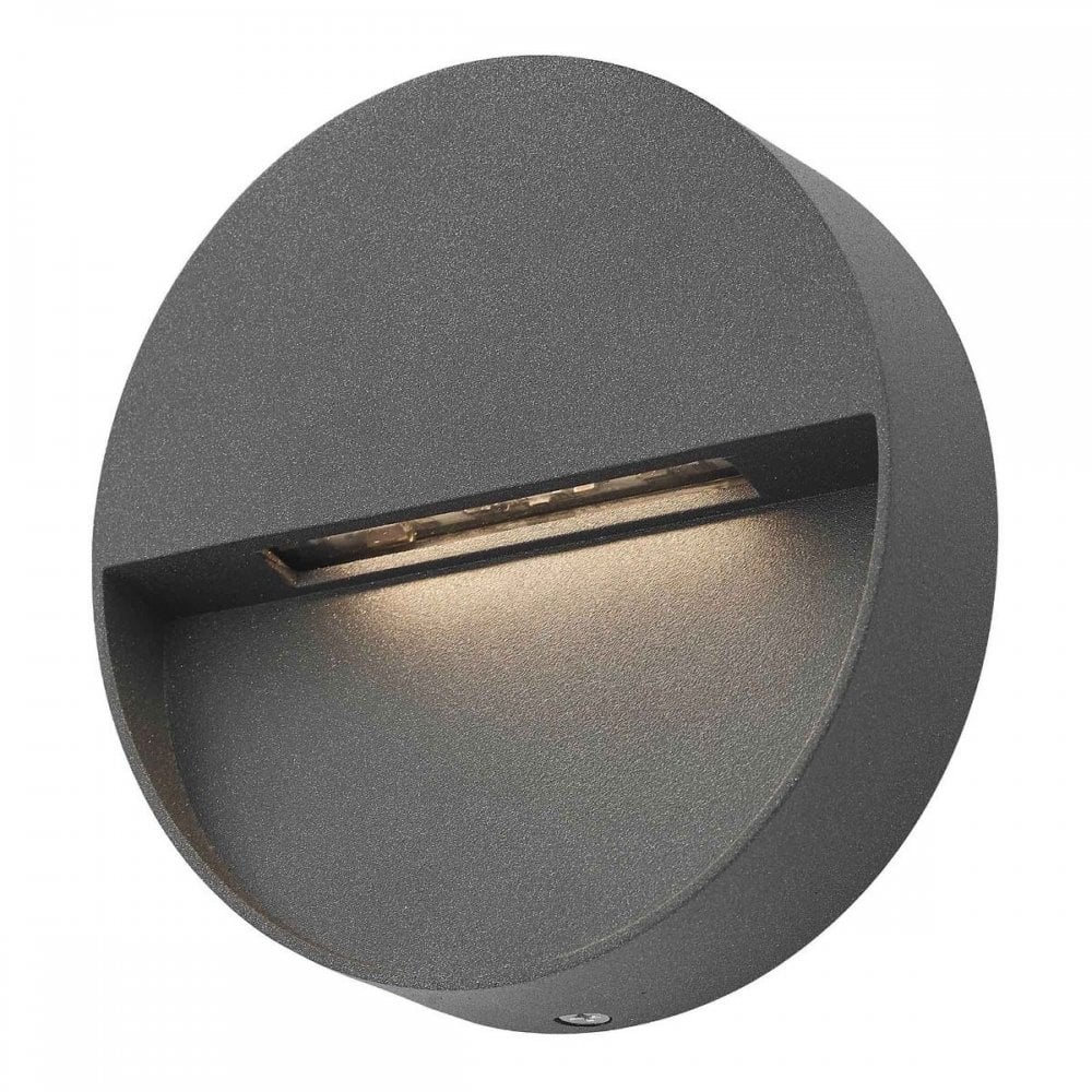 Ugo LED Outdoor Wall  Light Round Eyelid Anthracite