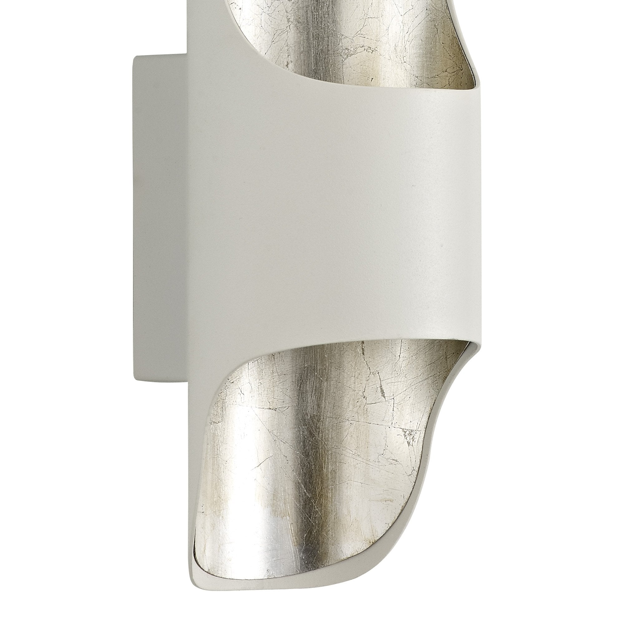 NL70379 Sirias Wall Lamp LED White/Silver Leaf