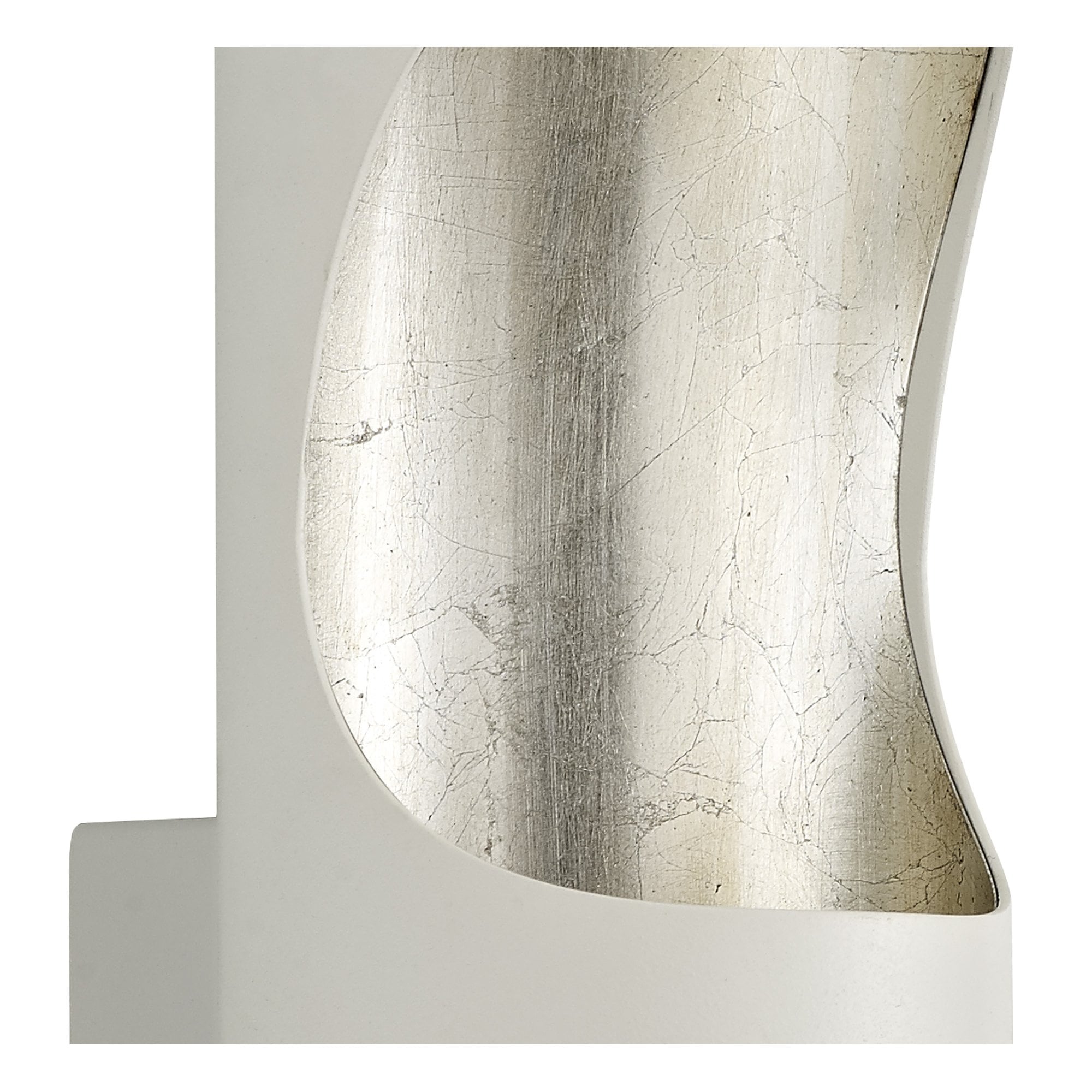 NL70379 Sirias Wall Lamp LED White/Silver Leaf