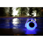 M3696 Wazowsky Outdoor Portable 3W Speaker 3W LED RGBW Lamp Bluetooth Connection/Remote Control