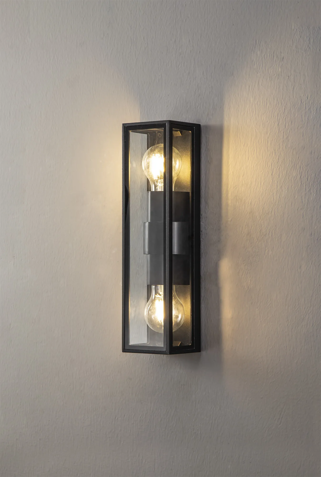 NL85729 Habana 2 Light Outdoor Wall Light Anthracite