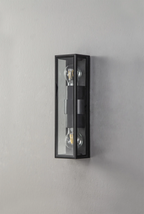 NL85729 Habana 2 Light Outdoor Wall Light Anthracite