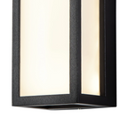 NL85749 Habana 1 LED Outdoor Wall Light Anthracite Frosted White