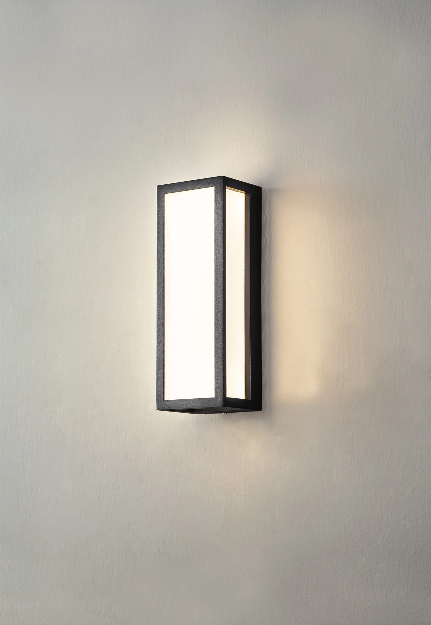 NL85749 Habana 1 LED Outdoor Wall Light Anthracite Frosted White