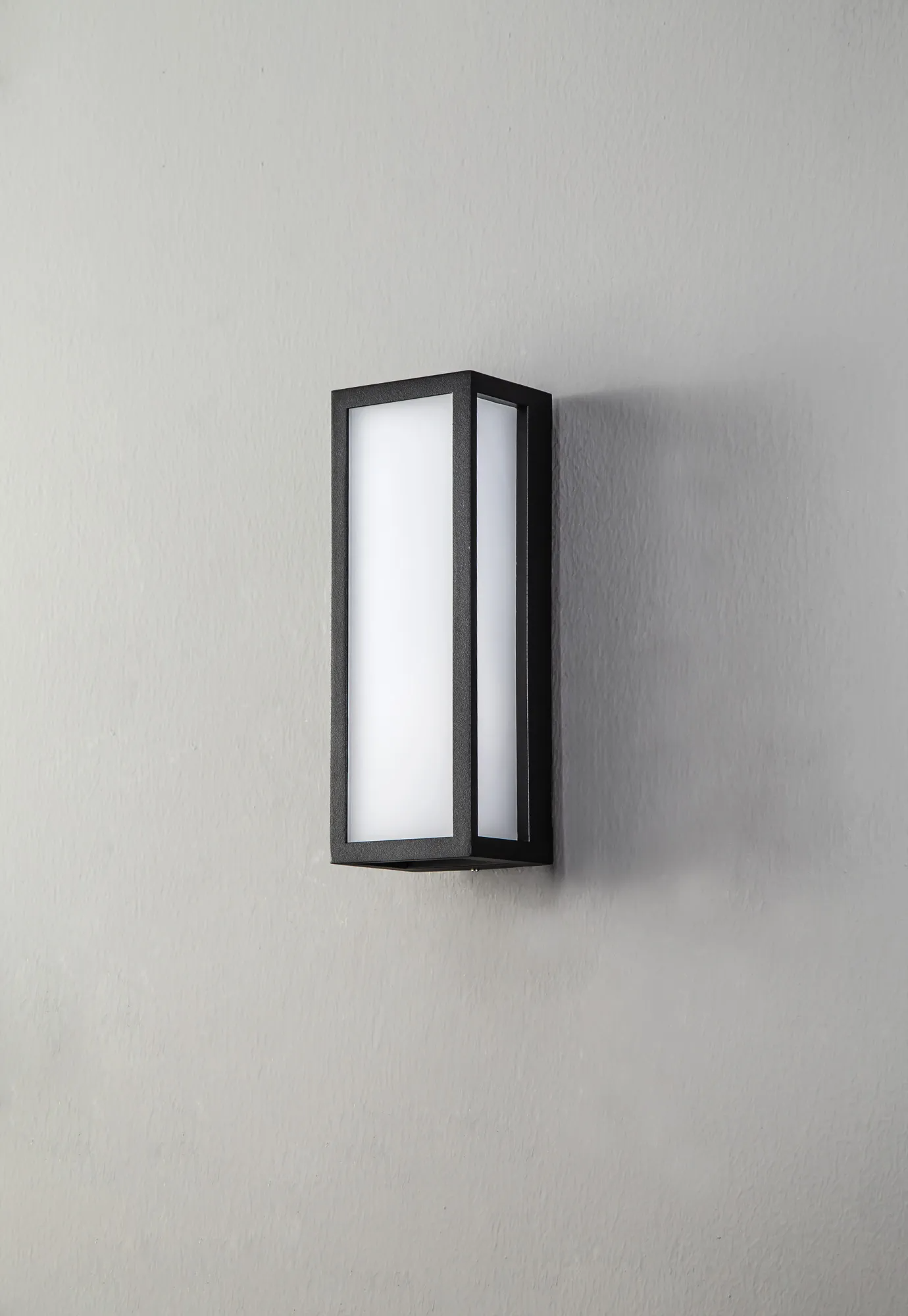 NL85749 Habana 1 LED Outdoor Wall Light Anthracite Frosted White