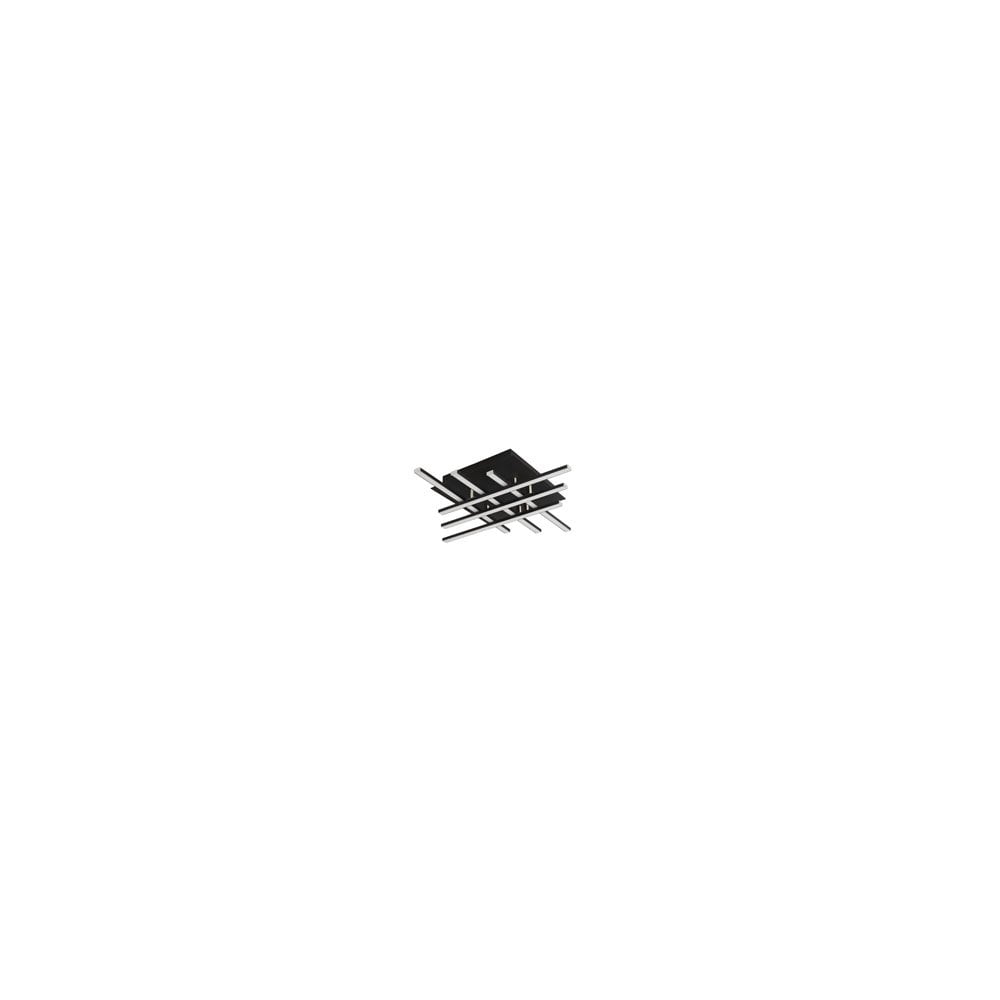 6966BK Matrix 6 Light Black LED Flush Fitting