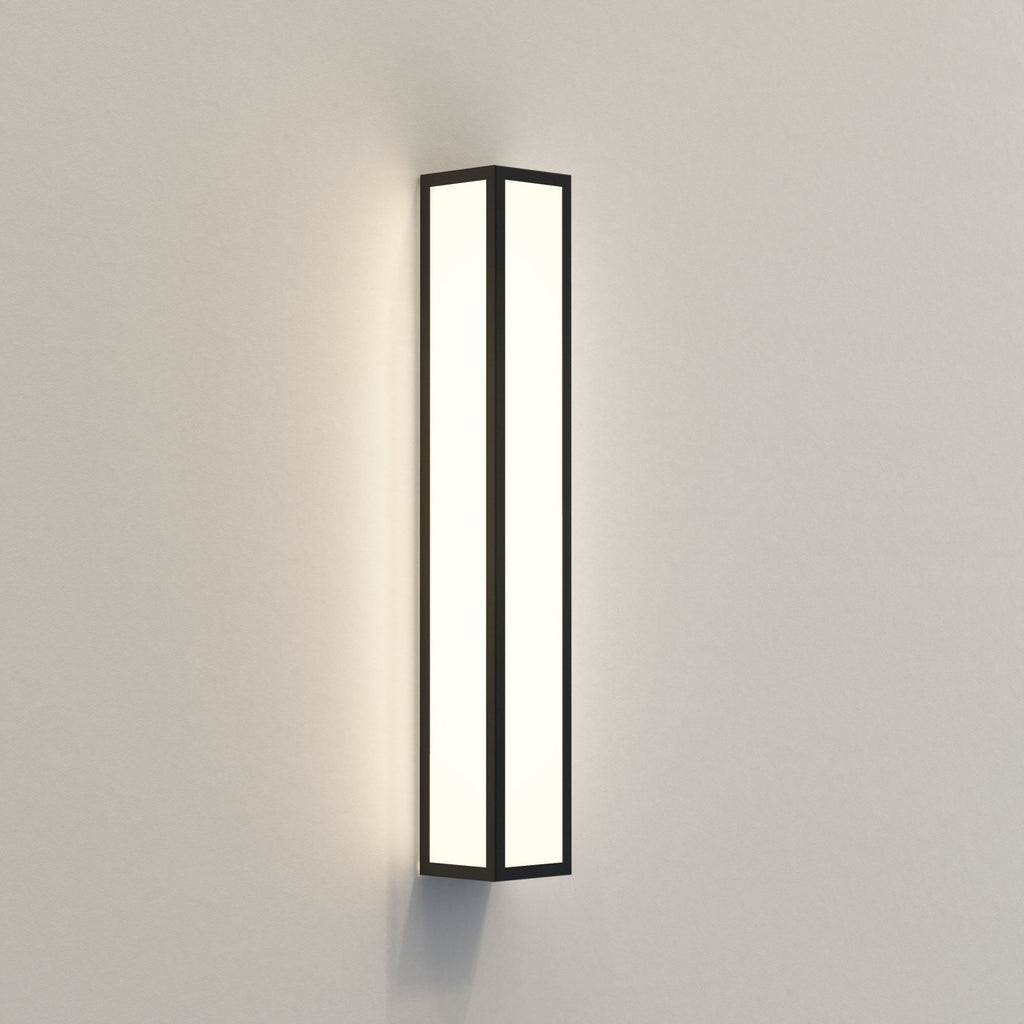 1178011 Salerno 520 LED Outdoor Wall Light Textured Black