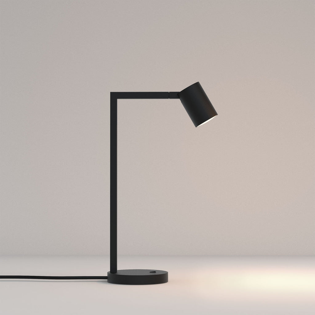 1286086 Ascoli Desk Table Light Matt Black