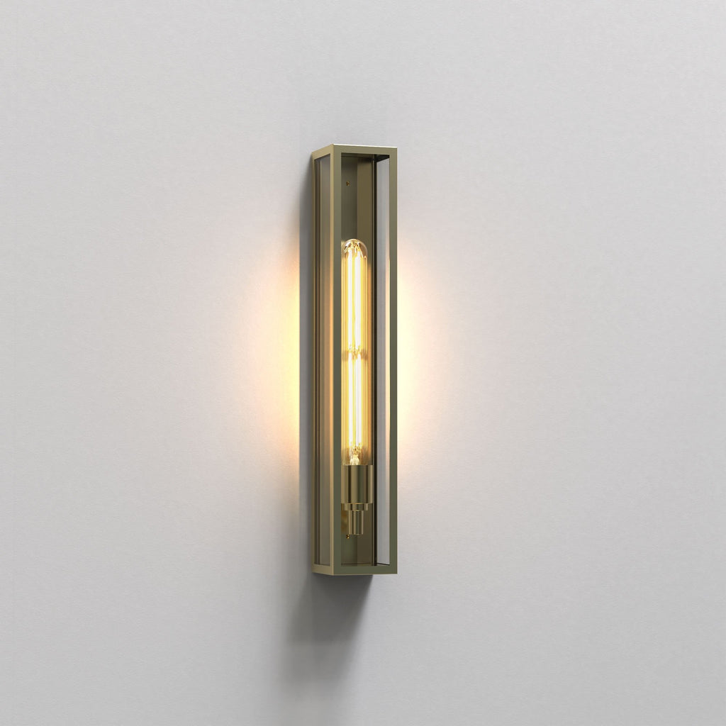 1402006 Harvard 500 Outdoor Wall Light Natural Brass