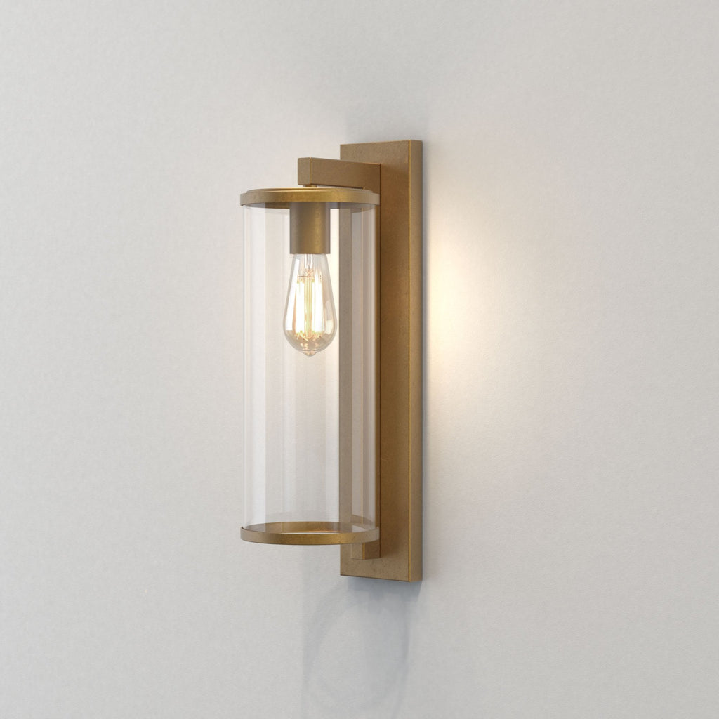 1413006 Pimlico 500 Outdoor Wall Light Antique Brass