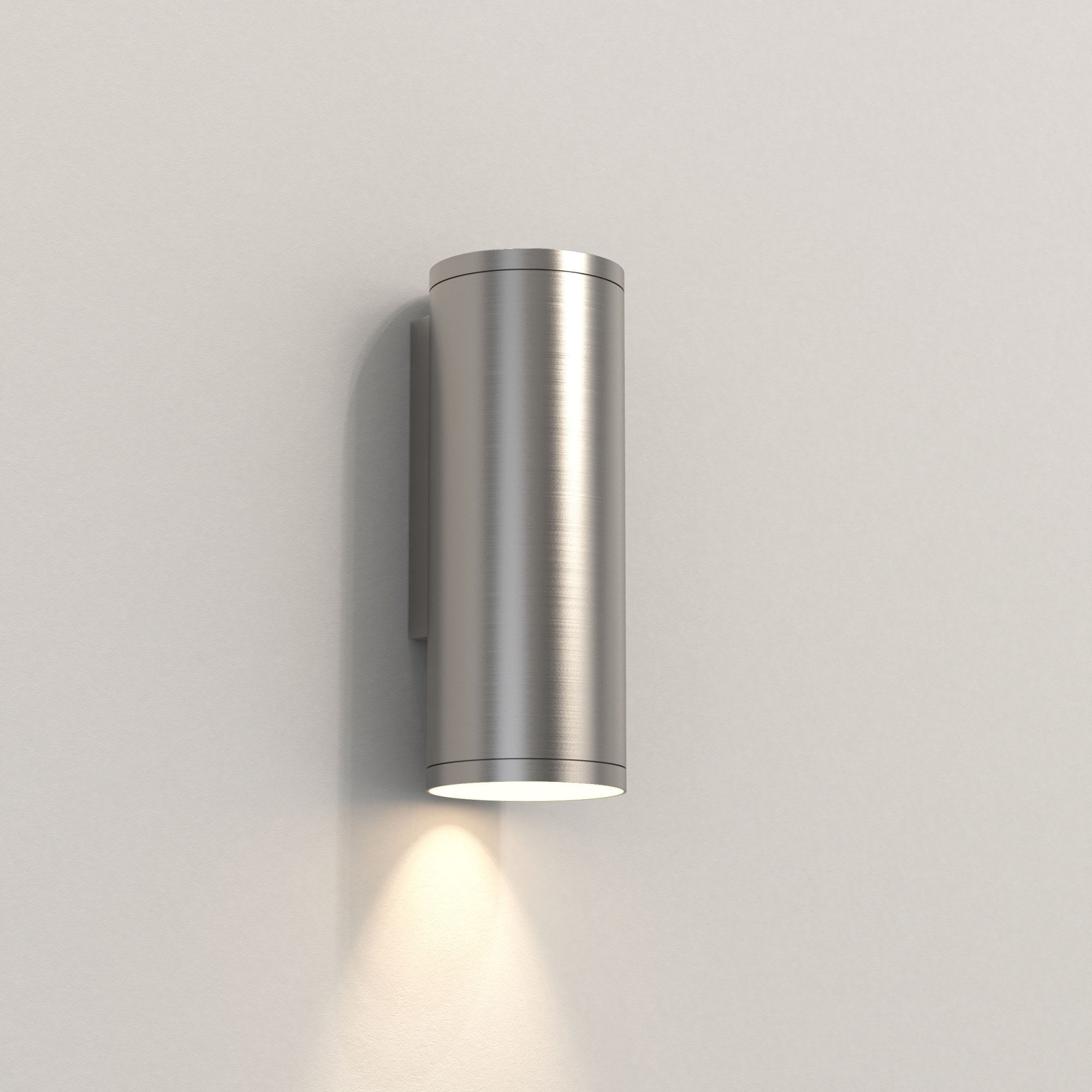 1428002 Ava 200 Coastal Outdoor Coastal Wall Light Brushed Stainless Steel