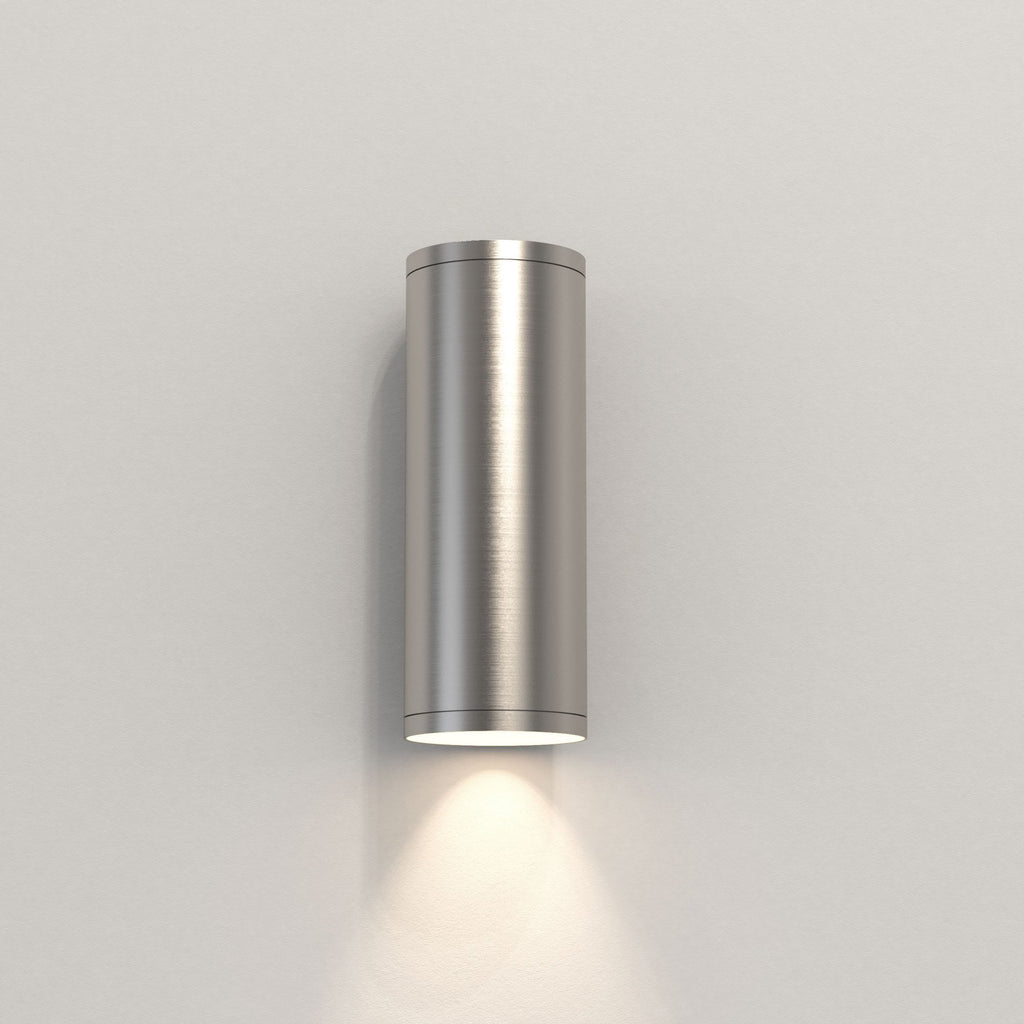 1428002 Ava 200 Coastal Outdoor Coastal Wall Light Brushed Stainless Steel