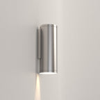 1428002 Ava 200 Coastal Outdoor Coastal Wall Light Brushed Stainless Steel