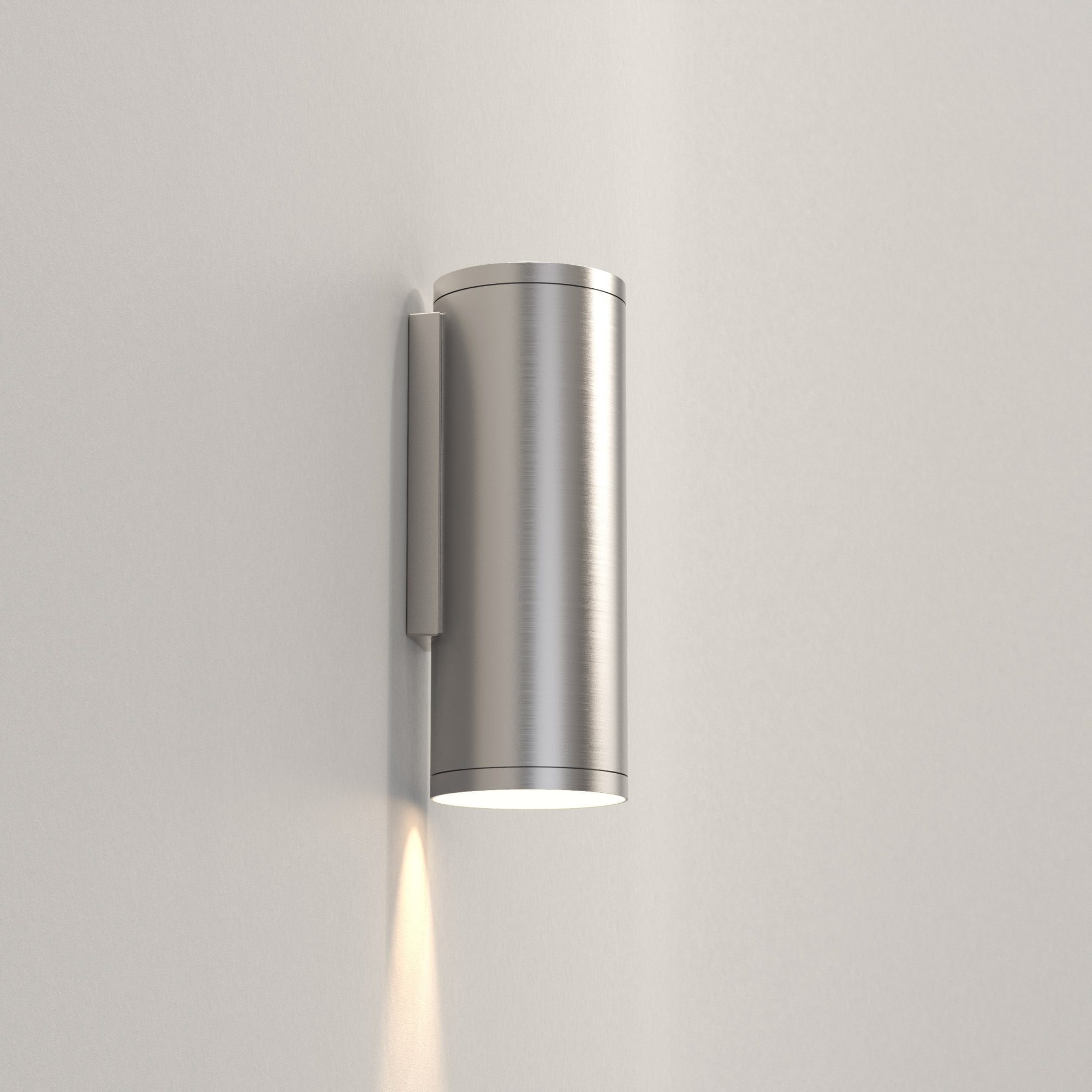 1428002 Ava 200 Coastal Outdoor Coastal Wall Light Brushed Stainless Steel