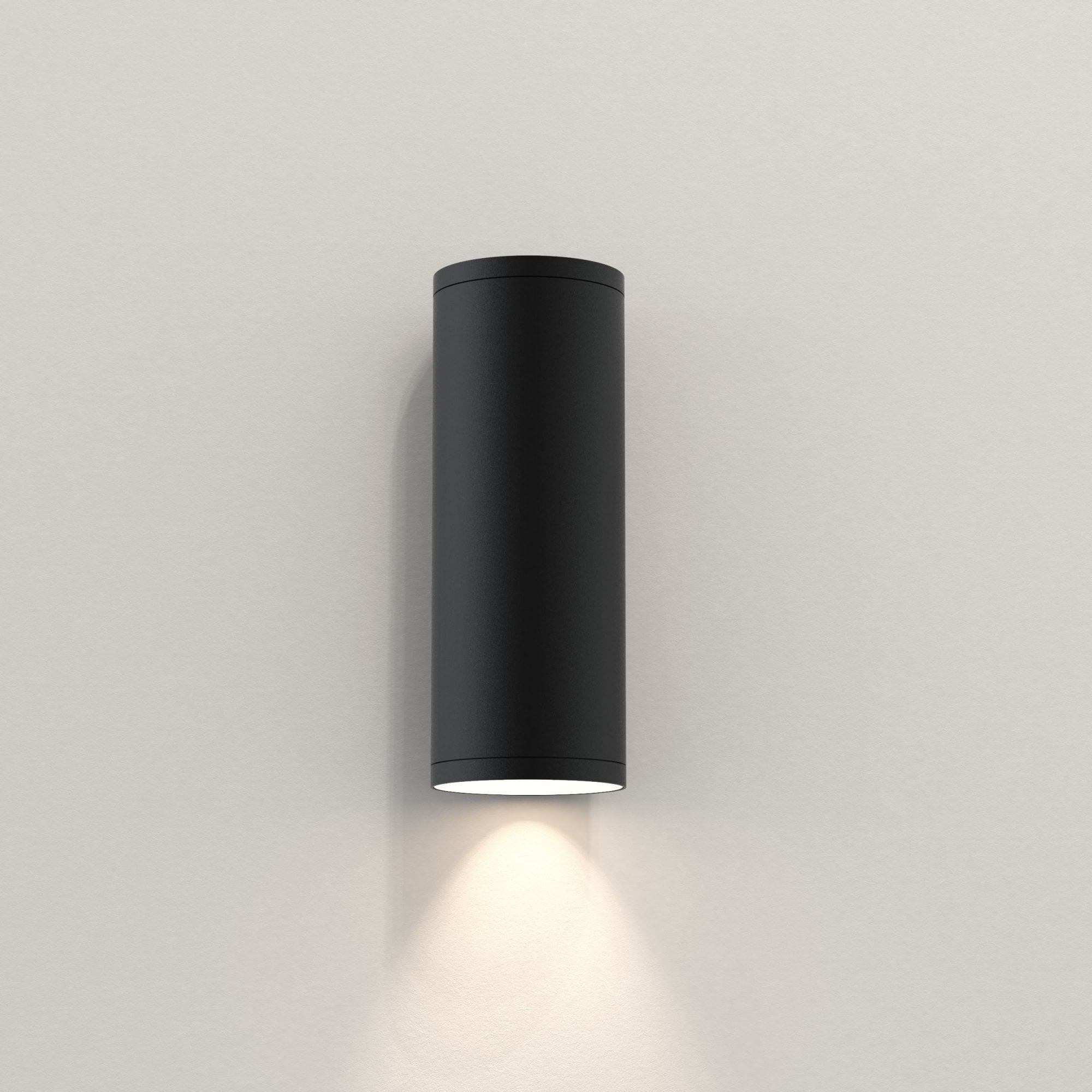 1428005 Ava 200 Outdoor Wall Light Textured Black