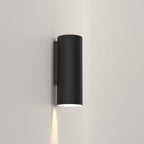 1428005 Ava 200 Outdoor Wall Light Textured Black