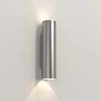 1428004 Ava 300 Coastal Outdoor Coastal Wall Light Brushed Stainless Steel