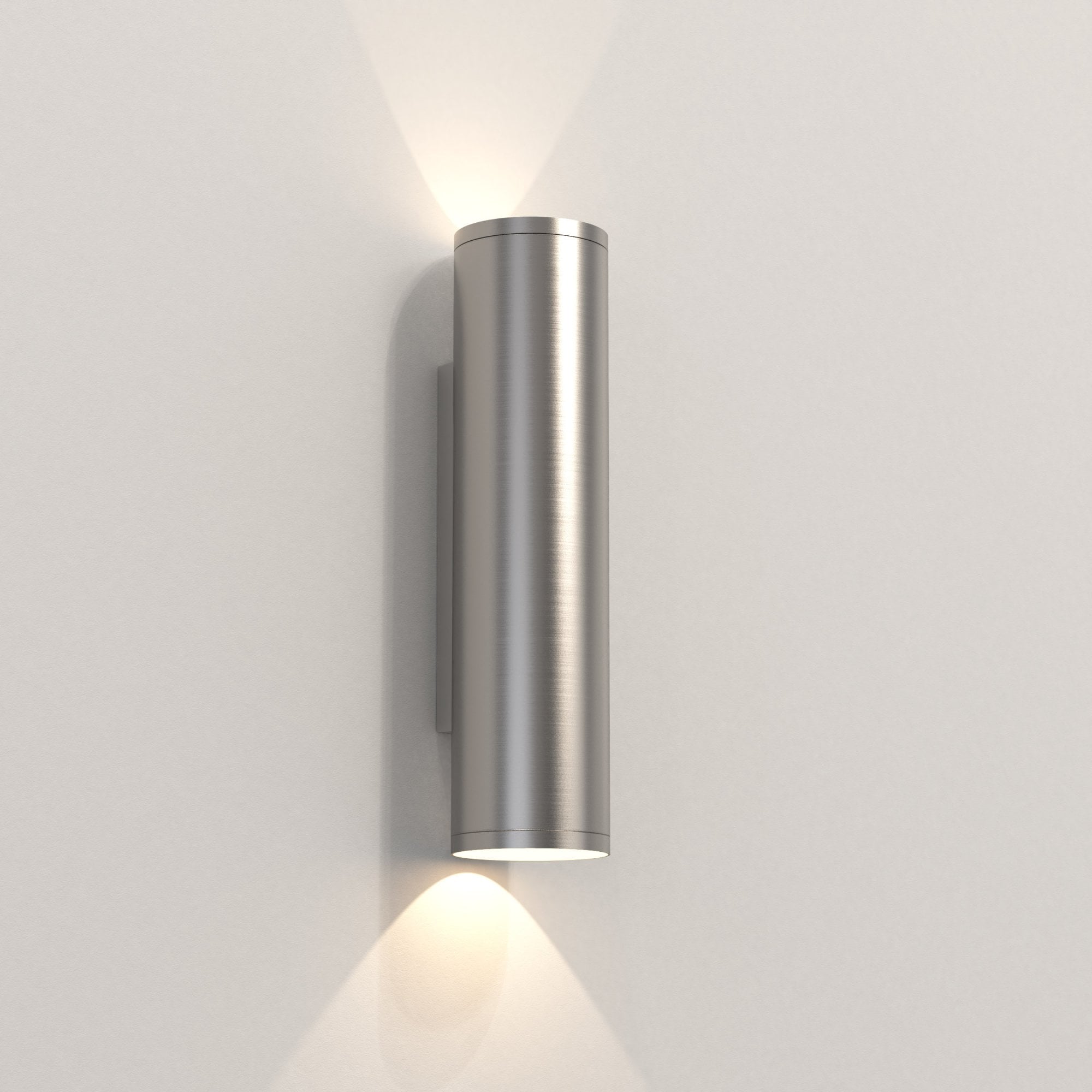 1428004 Ava 300 Coastal Outdoor Coastal Wall Light Brushed Stainless Steel