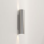 1428004 Ava 300 Coastal Outdoor Coastal Wall Light Brushed Stainless Steel