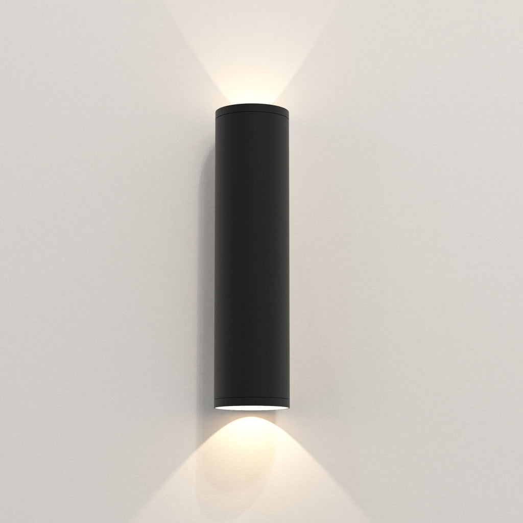 Ava 300Outdoor Wall  Light Textured Black