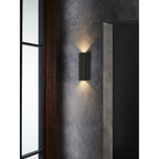 Ava 300Outdoor Wall  Light Textured Black