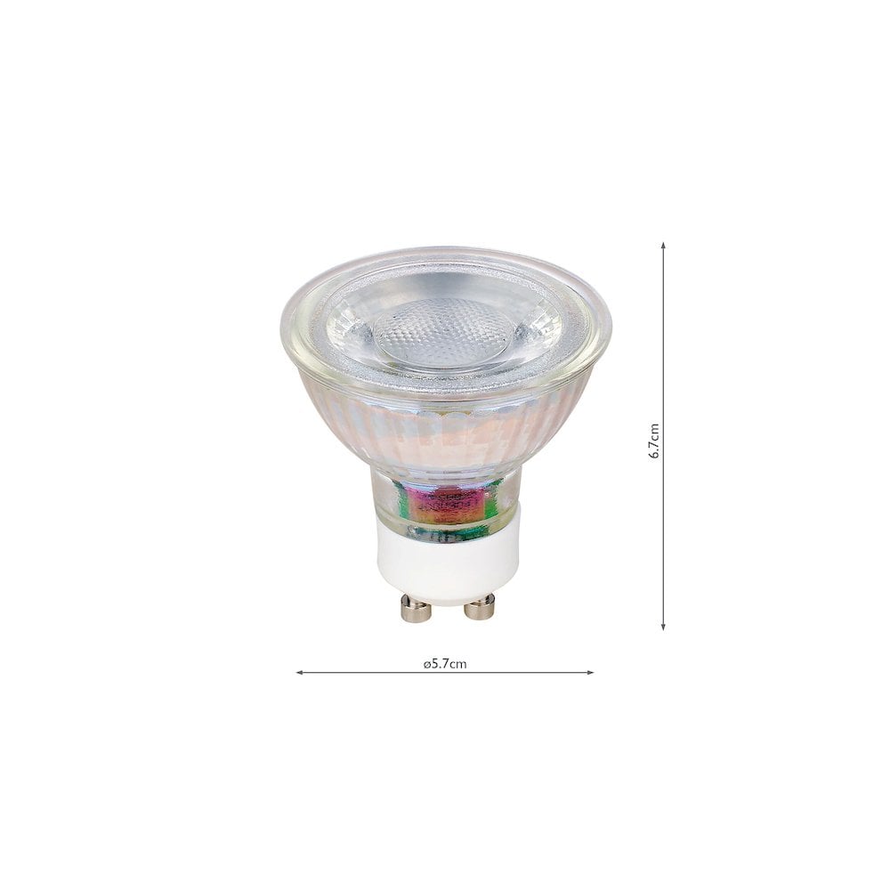 Dar Pack of 5 GU10 LED Lamp 5W