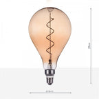 Dar E27 LED Dimmable Vintage Flex Filament 4W Amber
